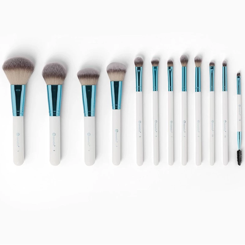 Bộ Cọ Trang Điểm 12 Cây BH COSMETICS Poolside Chic BHBO17